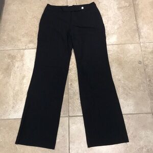 EUC! Calvin Klein size 4 black boot leg dress pants.